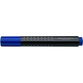 FABER-CASTELL Permanent Marker Blue Chisel Tip - Al Masam Stationery LLC